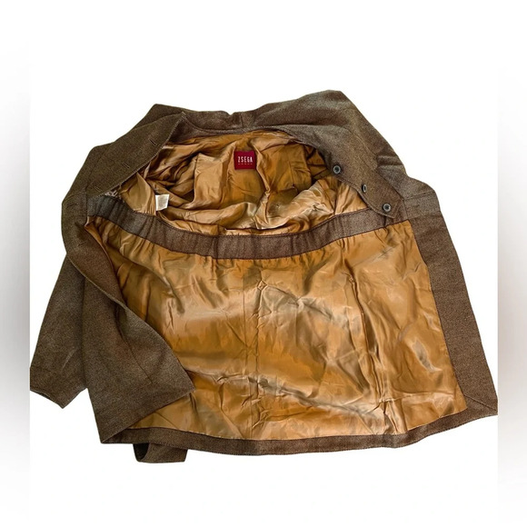 Unique designer rare ZSEGA 100% wool balloon sleeves lagenlook jacket coat S - Picture 11 of 16